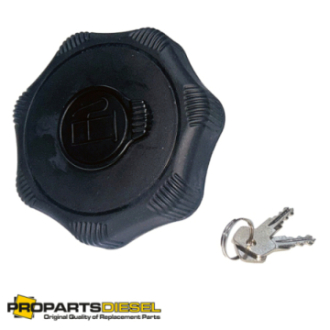 LIEBHERR, LOCKABLE FUEL...