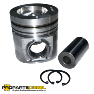 PISTON WITH PIN AND CLIPS -...