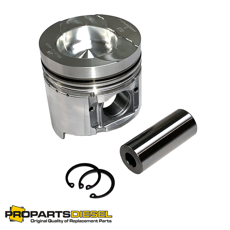 KOMATSU 4D95 6D95 PISTON WITH PIN AND CLIPS - STD / ProPartsDiesel 6204 ...