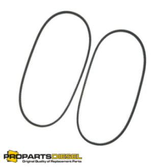 PERKINS, 2PCS V-BELT SET