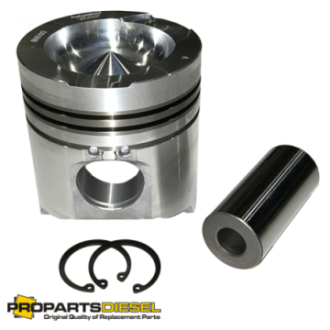 PISTON WITH PIN AND CLIPS,...